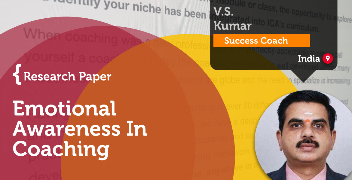 Emotional Awareness In Coaching V.S.Kumar_Coaching_Research_Paper