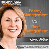 Karen Folino Power Tool Energy Management vs Time Management