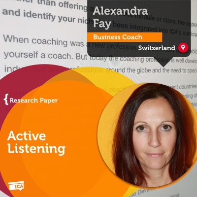 Active Listening Alexandra Fay_Coaching_Research_Paper