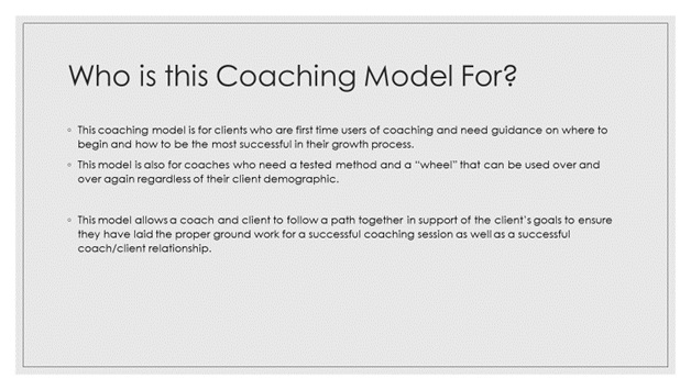 Executive Coaching Model Ashley Robertson