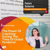 Faten Salama Coaching Research Paper The Power Of Coaching During The Time of Global Pandemic