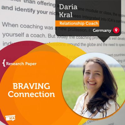 BRAVING Connection Daria Kral_Coaching_Research_Paper