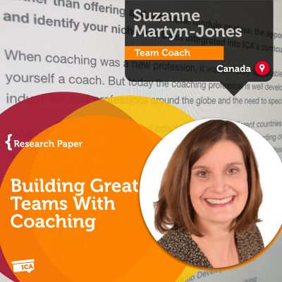 Building Great Teams With Coaching Suzanne Martyn-Jones_Coaching_Research_Paper