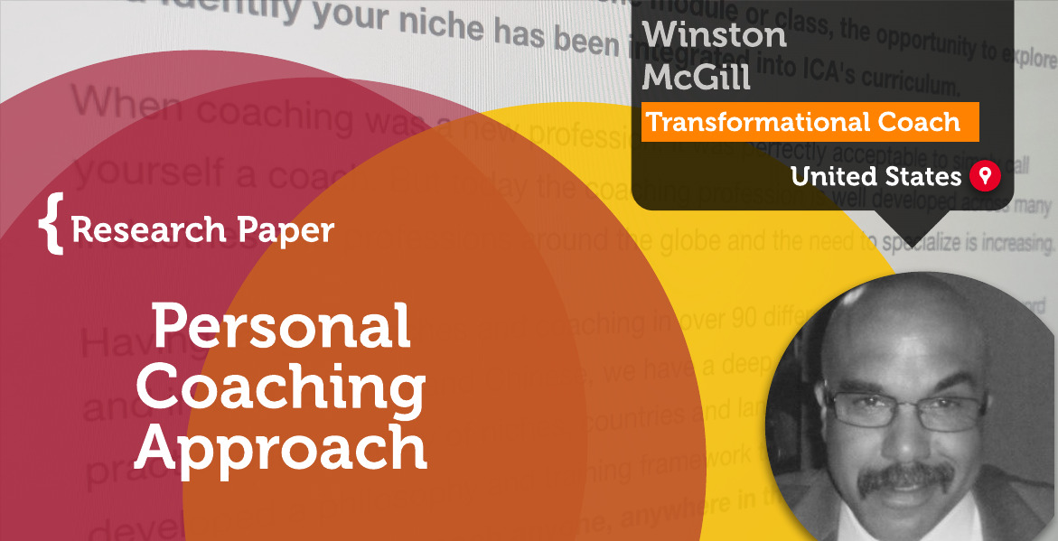 Personal Coaching Approach Winston McGill_Coaching_Research_Paper