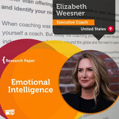 Emotional Intelligence Elizabeth Weesner_Coaching_Research_Paper
