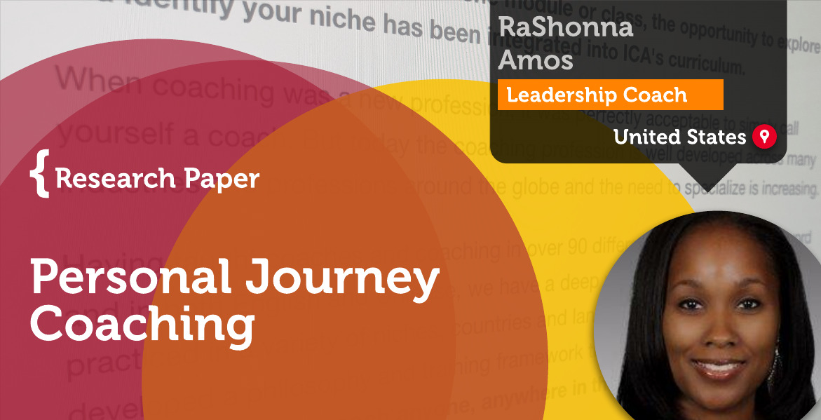 personal coaching journey RaShonna Amos_Coaching_Research_Paper