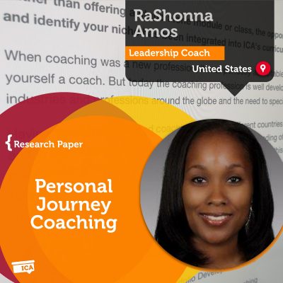 personal coaching journey RaShonna Amos_Coaching_Research_Paper