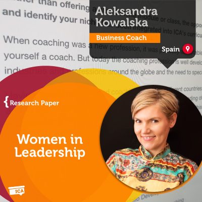 Women in Leadership Aleksandra Kowalska_Coaching_Research_Paper