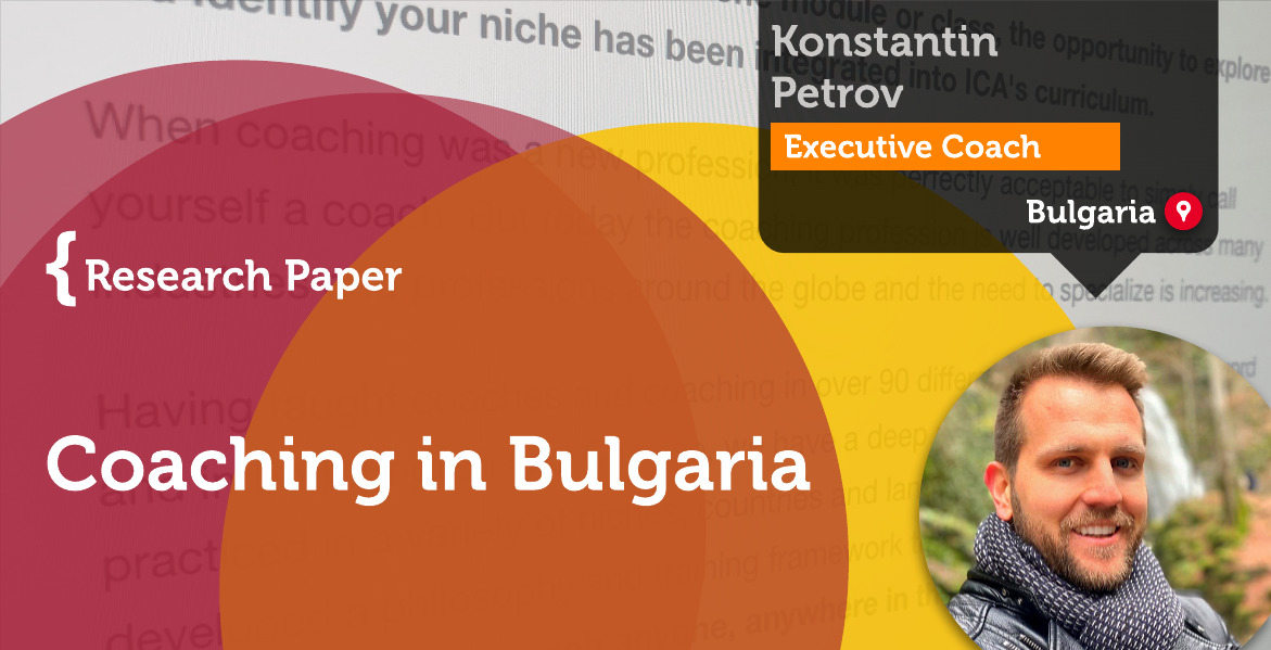 Coaching in Bulgaria Konstantin Petrov_Coaching_Research_Paper