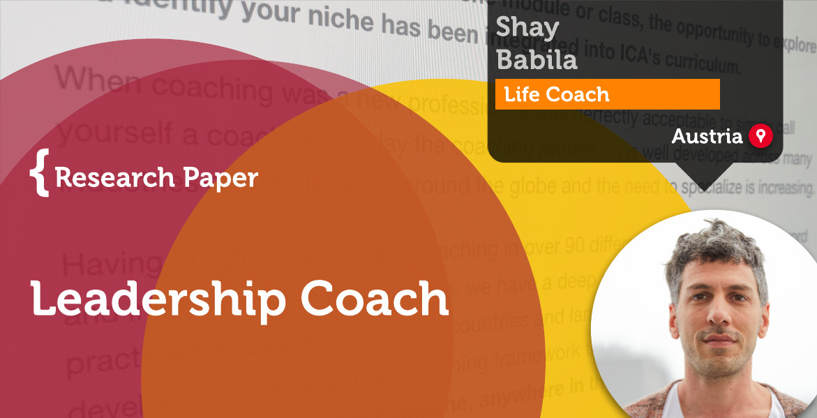 Leadership Coach Shay Babila_Coaching_Research_Paper