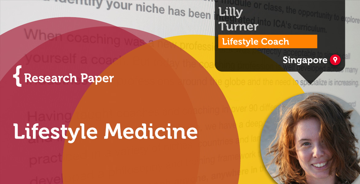 Lifestyle Medicine Lilly Turner_Coaching_Research_Paper