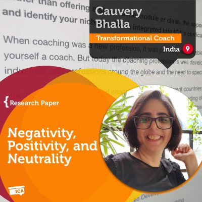 Negativity, Positivity, Neutrality Cauvery Bhalla._Coaching_Research_Paper