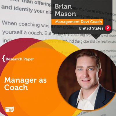 Manager as Coach Brian Mason_Coaching_Research_Paper