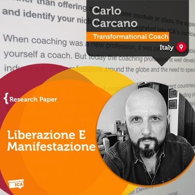 Liberazione E Manifestazione Carlo Carcano_Coaching_Research_Paper