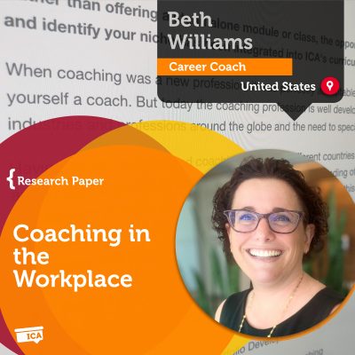 Coaching in the Workplace Beth Williams_Coaching_Research_Paper