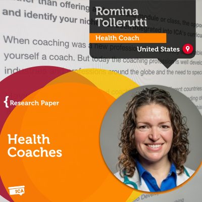 Health Coaches Romina Tollerutti_Coaching_Research_Paper