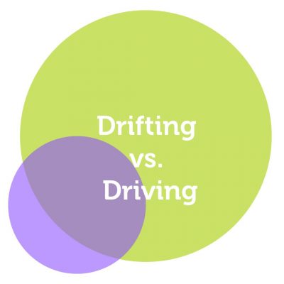 Drifting vs. Driving Power Tools - Heather Prentice Schmidt