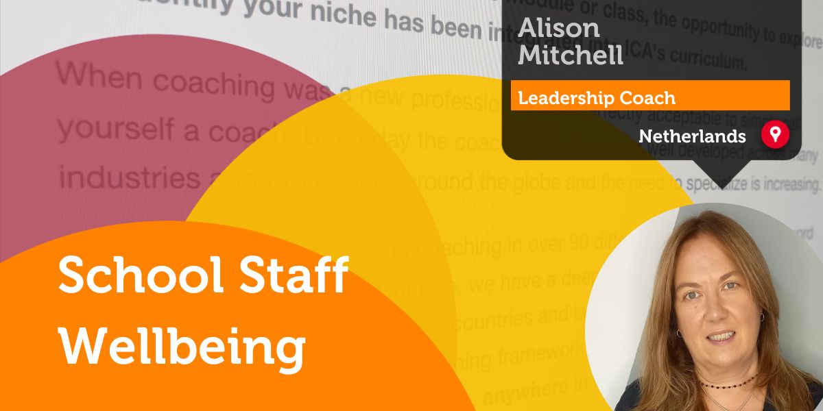 School Staff Wellbeing Research Papers - Alison Mitchell 